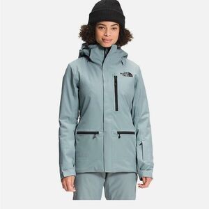 The North Face Gatekeeper Jacket Women's Silver Blue Waterproof Full